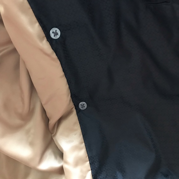 Coach Monogramed Belted Jacket , Black, Size Large - Picture 10 of 16